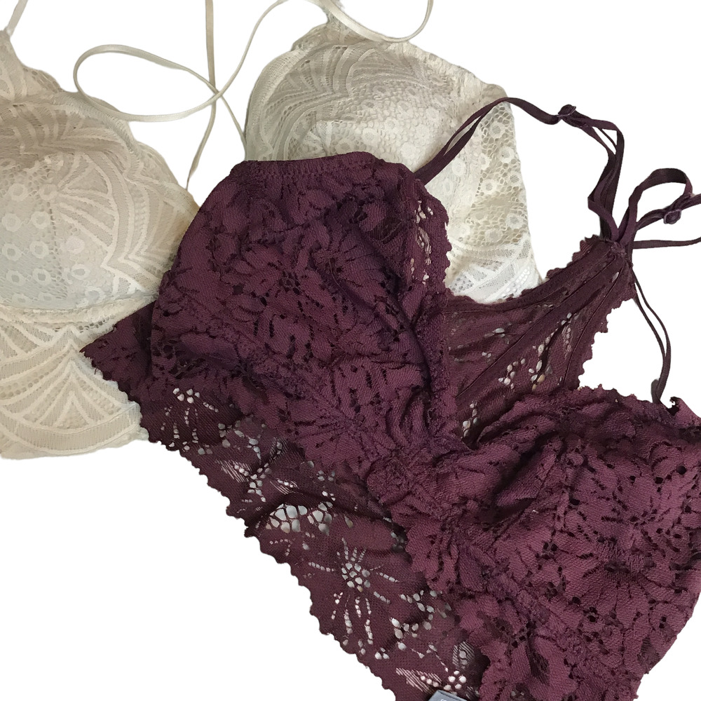 lot of 2 bralettes Aerie and Auden size small